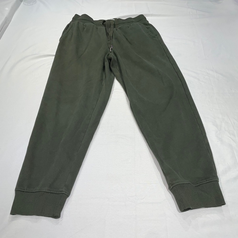 Orvis Classic Collection Mens Small Olive Green Jogger‎ Sweatpants Drawstring S